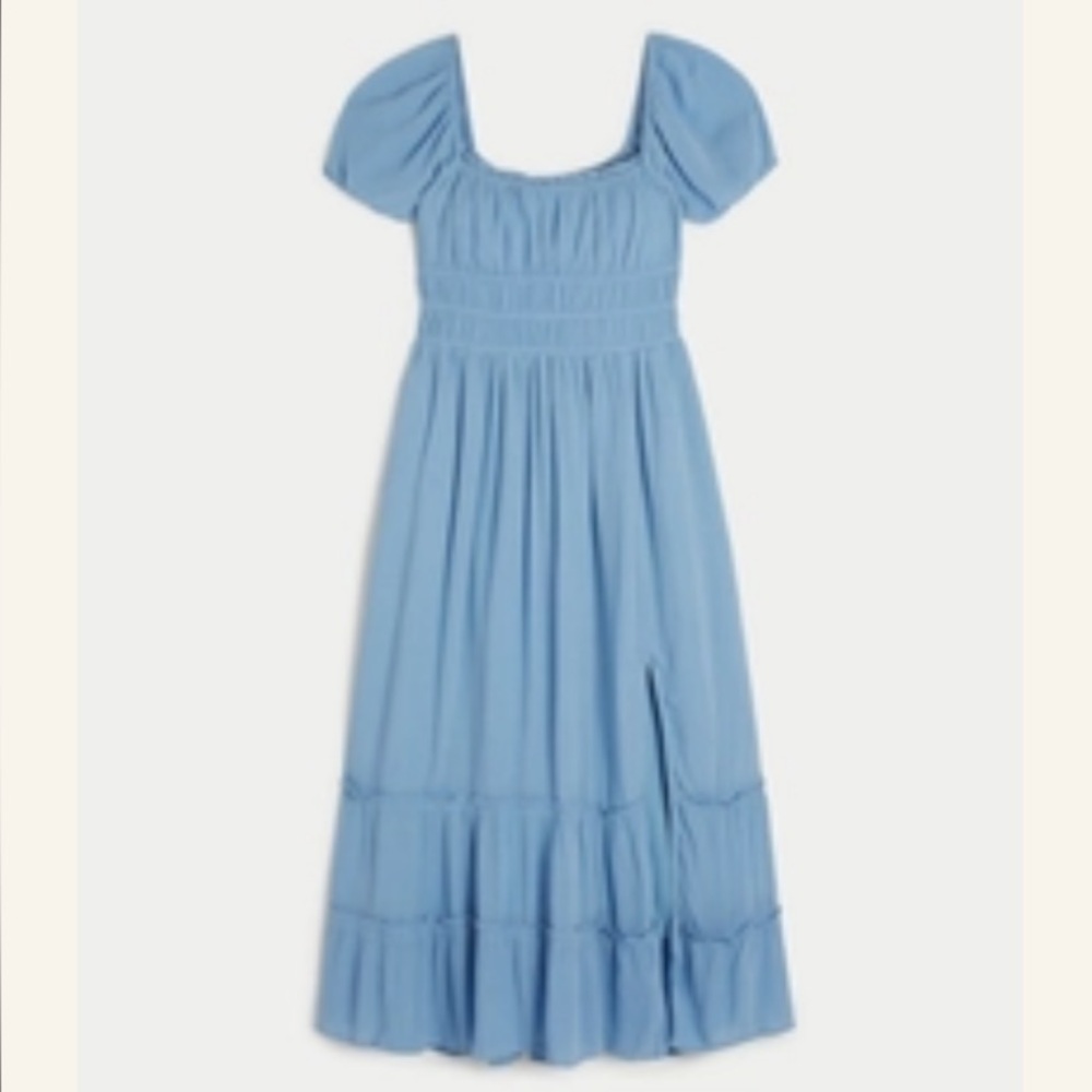 Hollister Channeled Midi Dress